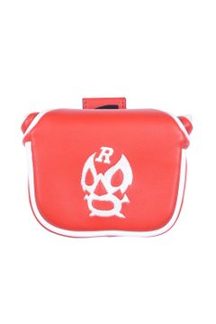 PUTTER COVER MULLET（FID-LOCK TYPE） / マスクマン マレット型パターカバー (レッド)