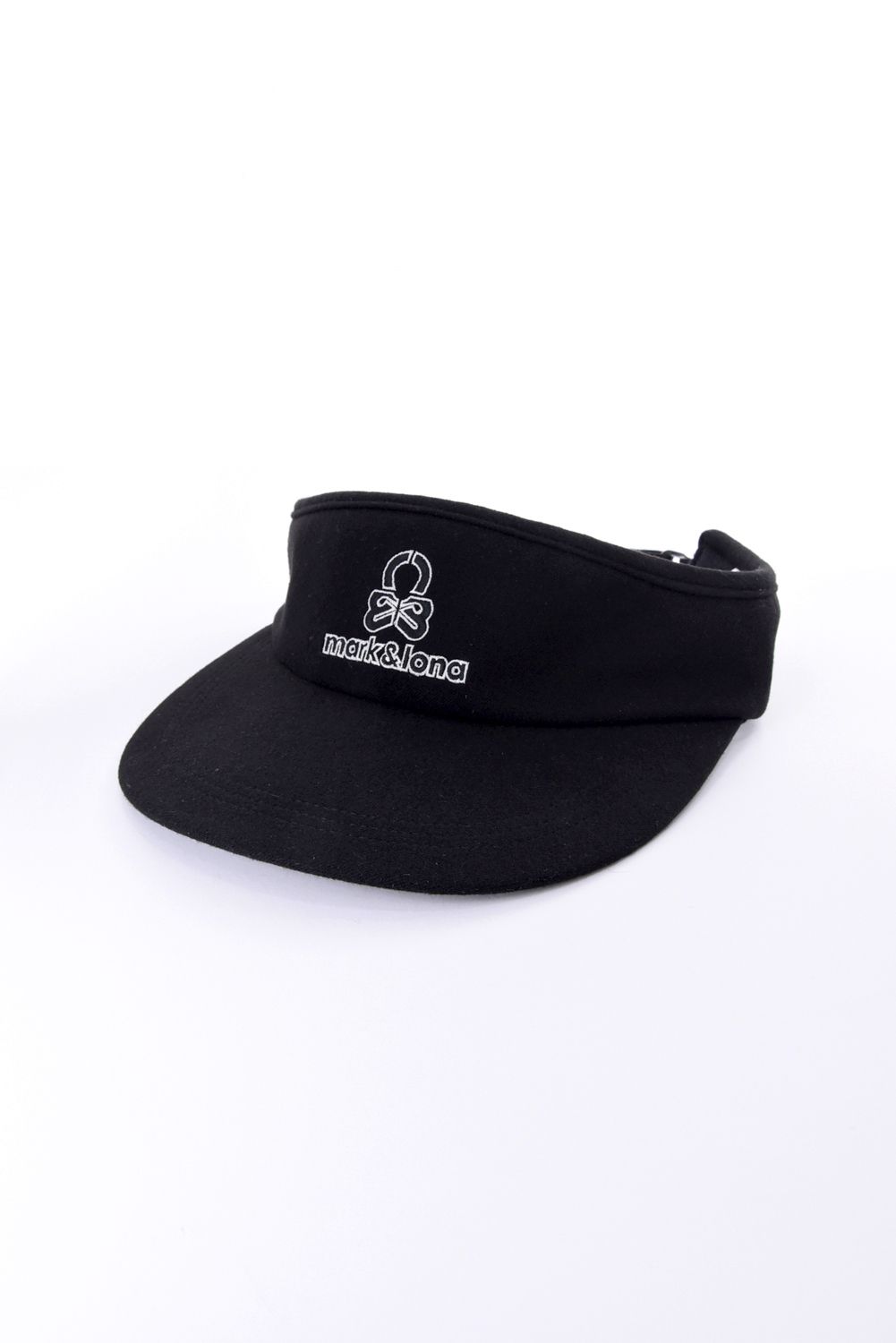 【26AW】【レディース】 FLEUR FUR RIBBON VISOR / 3Dロゴ刺繍 イヤーマフ付き 2WAYリボンサンバイザー (ブラック)