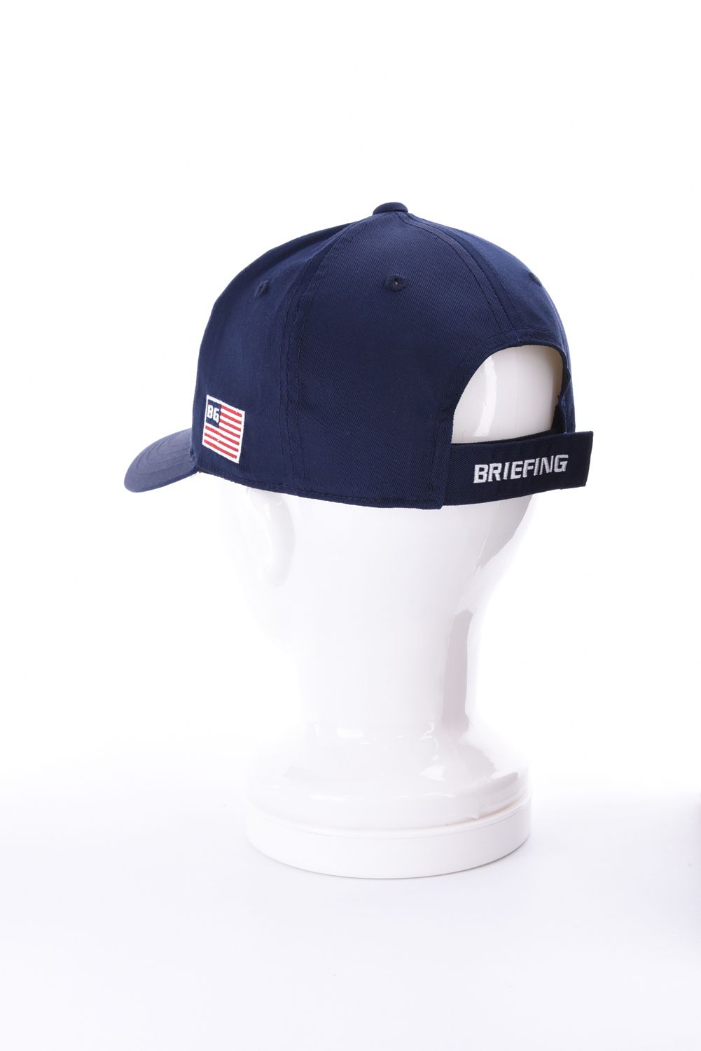 【26AW】 MEN’S COLLEGE LOGO CAP / カレッジロゴ刺繍 キャップ (ネイビー)