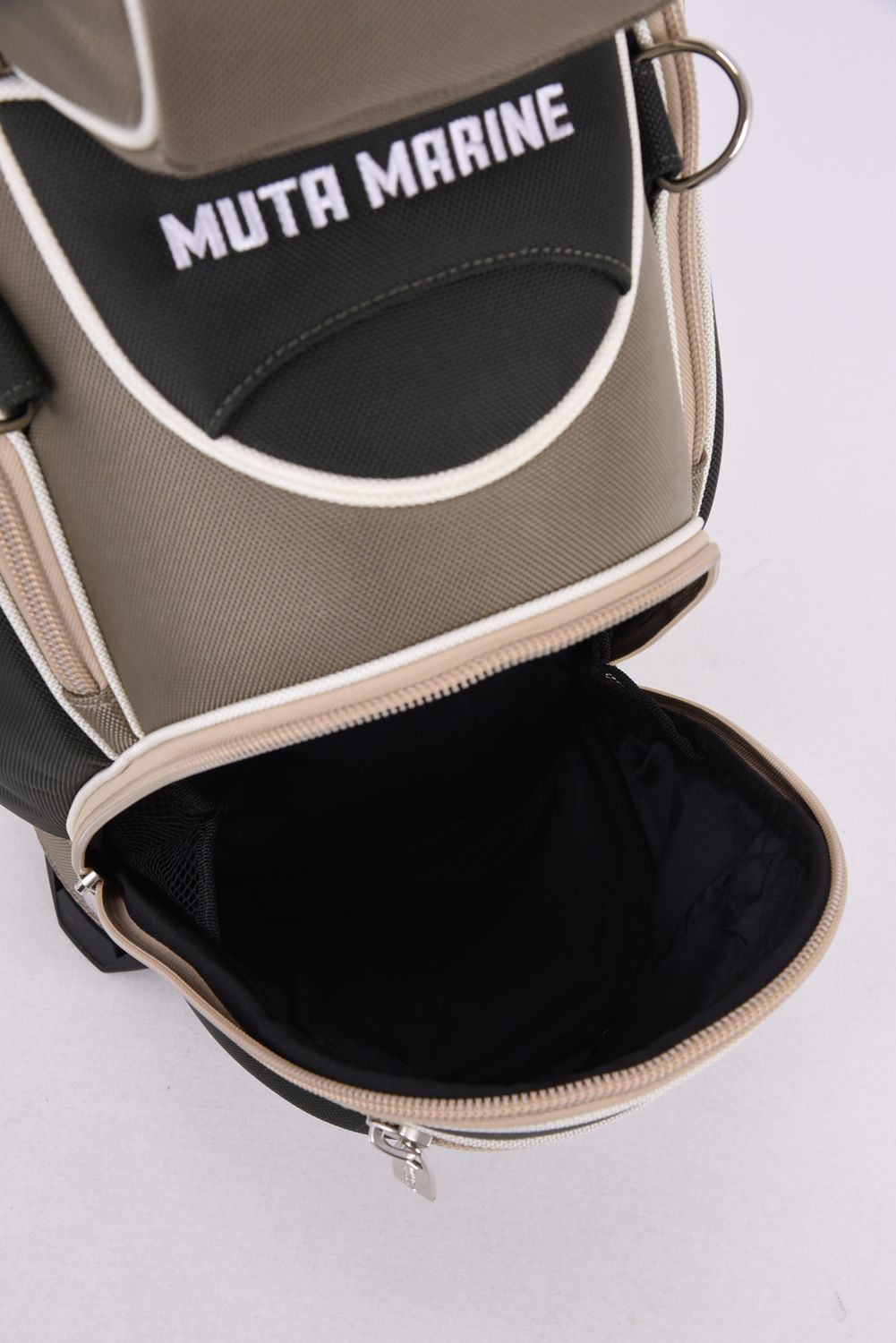 【26AW】 DUAL MAG PRO POLY COMBO CADDY BAG & HEAD COVER / ナイロン バイカラー カートタイプ キャディバッグ&ヘッドカバーセット (カーキ)