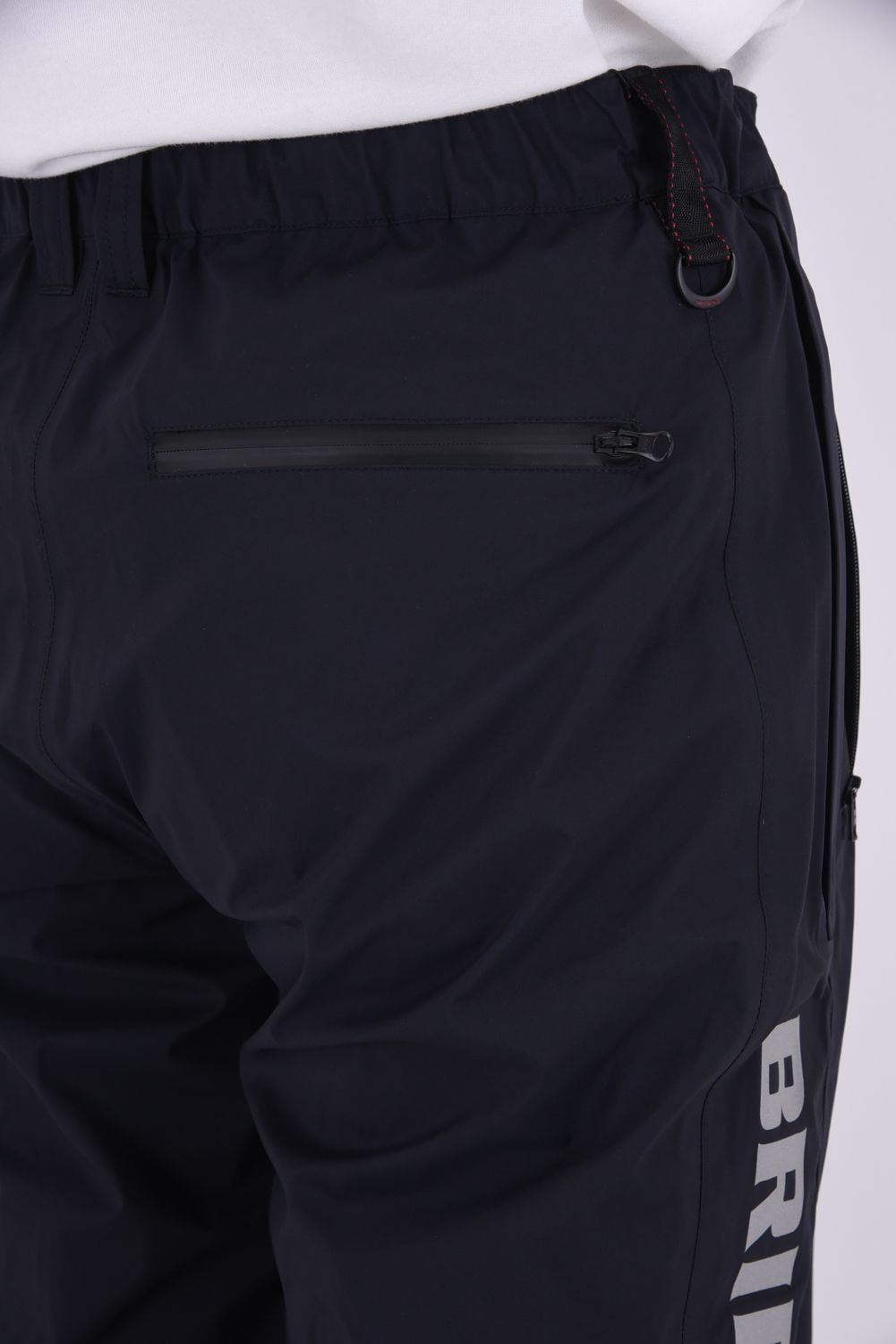 【26SS】 MEN'S WATERPROOF PANTS / マイクロリップナイロン レインパンツ (ブラック)