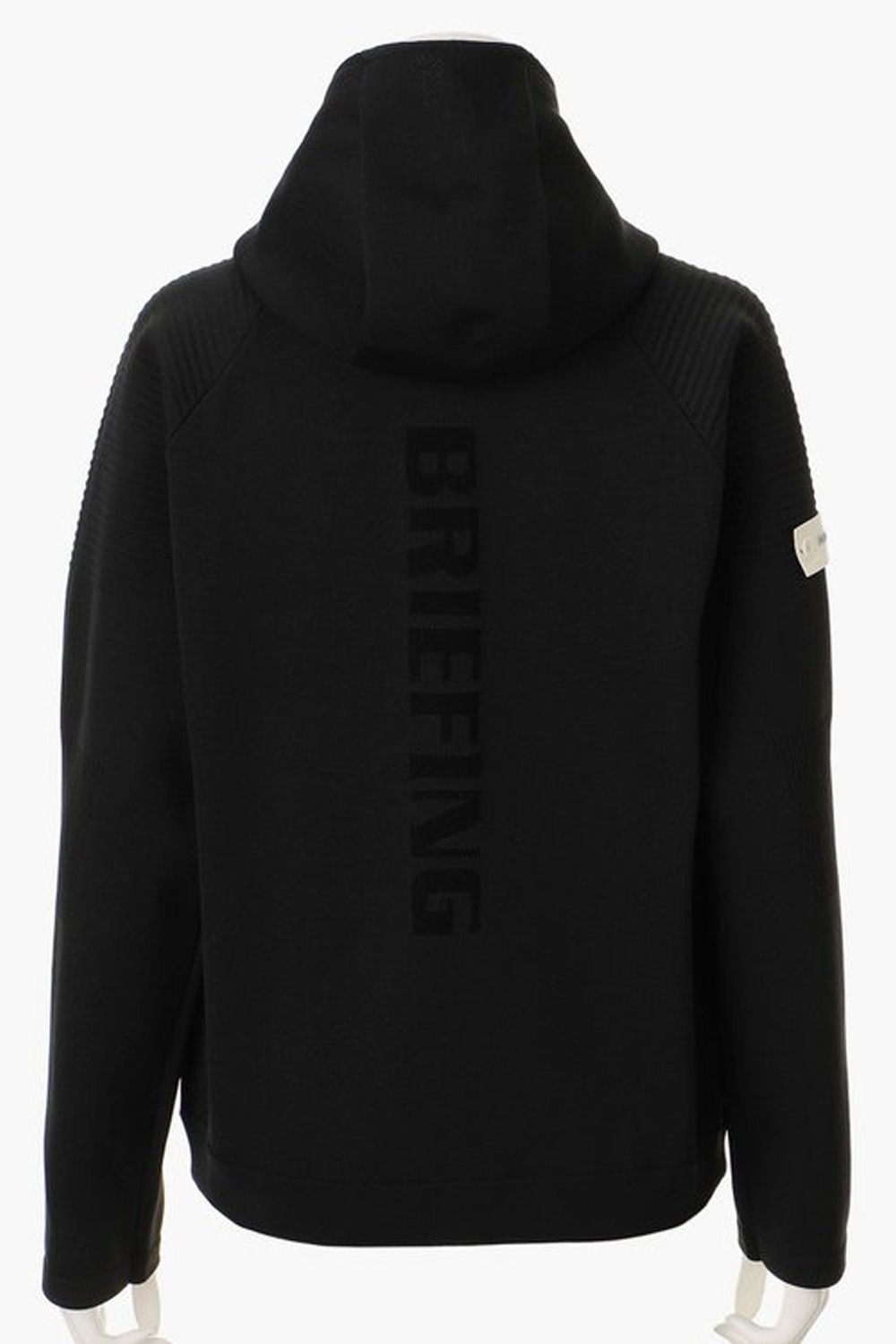 【25AW】【レディース】 WS WR KNIT PARKA / 袖ワッペン ジップアップ ニットパーカー (ブラック)