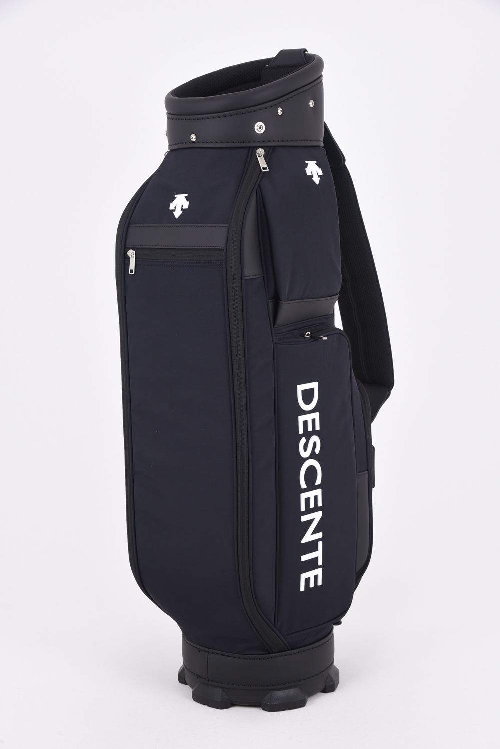 DESCENTE ブラック キャディバッグ DESCENTE GOLF - 【期間限定ポイント10倍】【銀行振込・代金引換