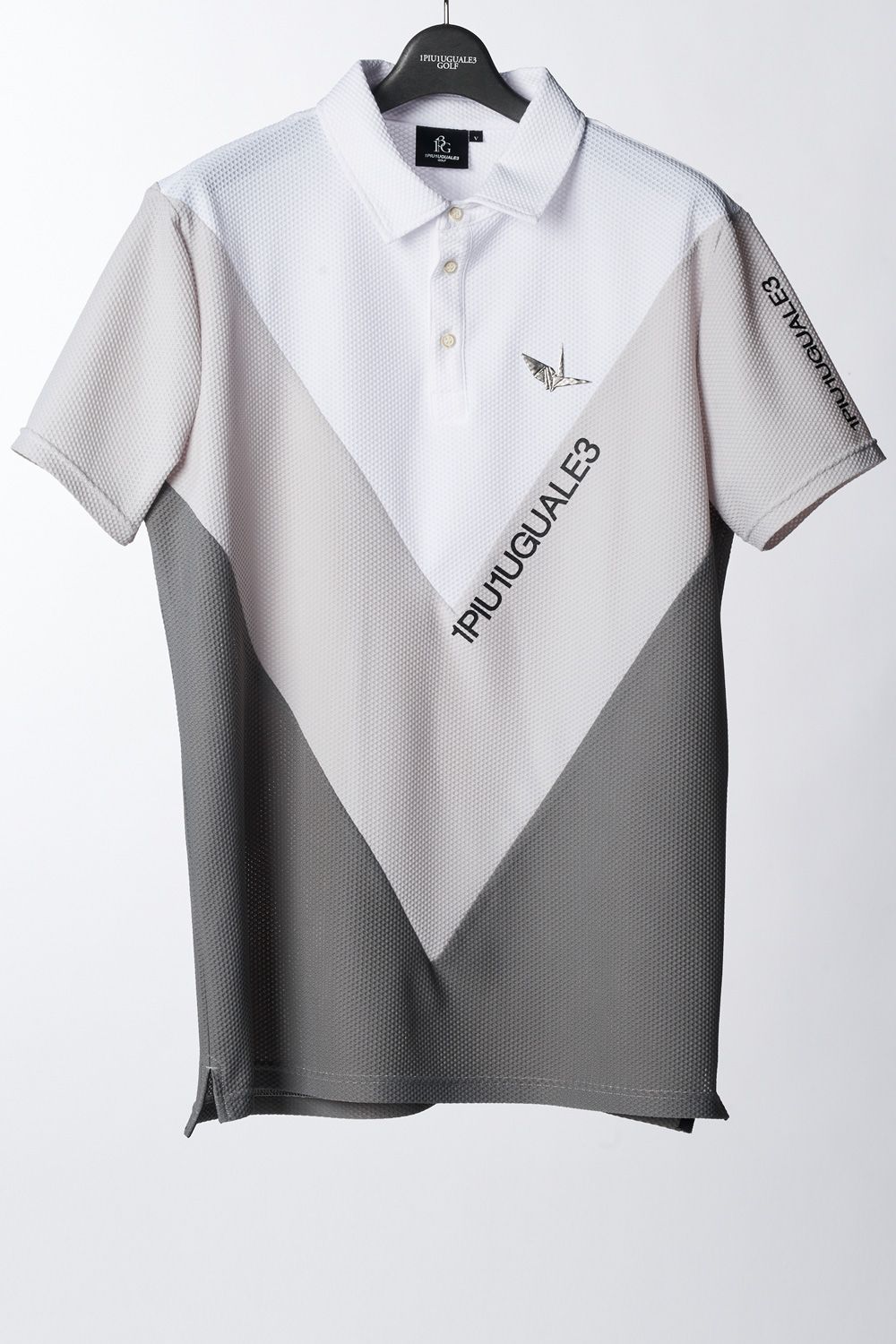 1PIU1UGUALE3 GOLF - VICTORY SWITCH S/S POLO / ダイヤグラデーション