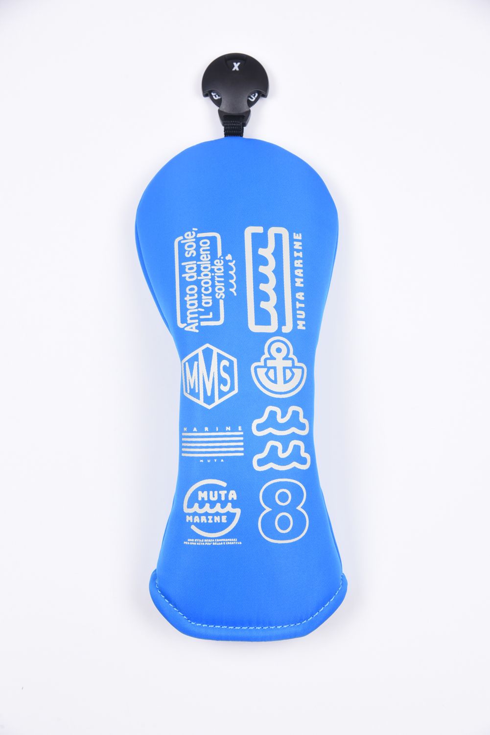 【銀行振込・代金引換不可】【返品・交換不可】 CADDY BAG & COVER / ナイロン×クリア キャディバッグ&ヘッドカバーセット (ブルー)