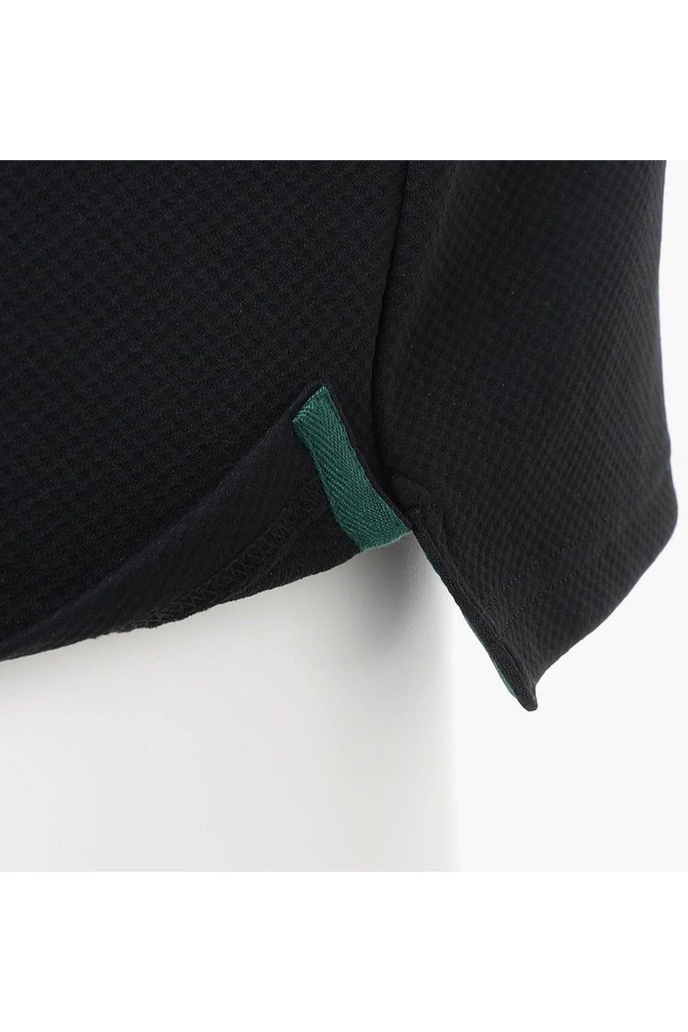 【26AW】 MS EARTH PIQUE HIGHNECK RF / ピケ ハーフスリーブ ハイネック (ブラック)