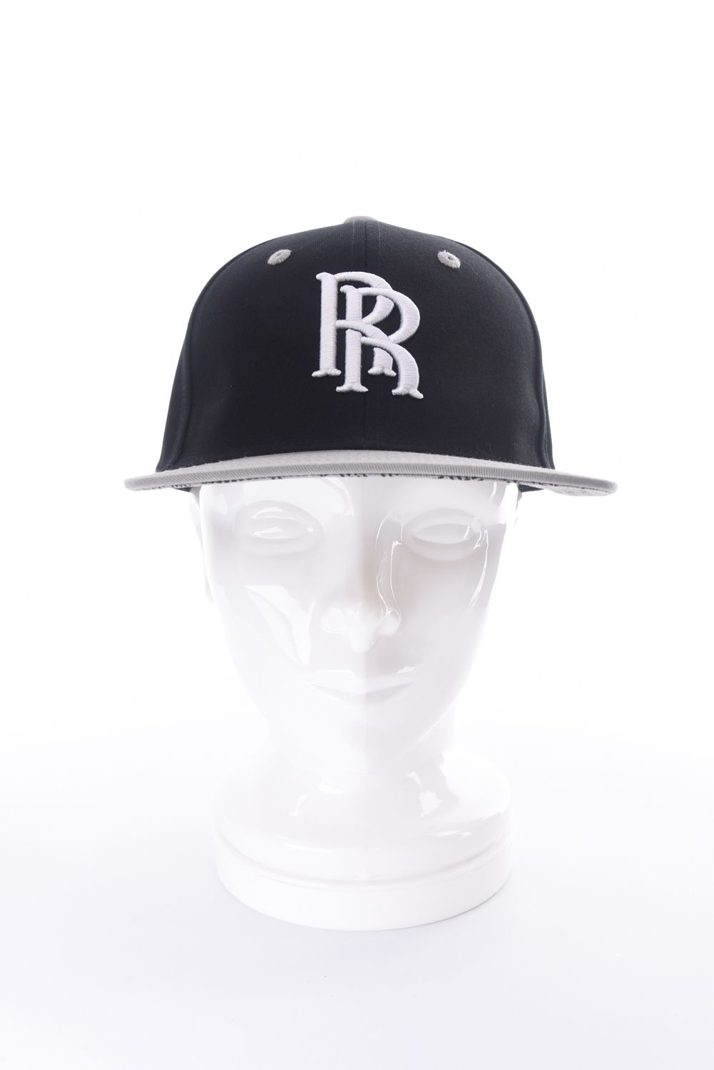 【26SS】  BICOLOR CAP FLAT / バイカラー キャップ フラット (ブラック/グレー)