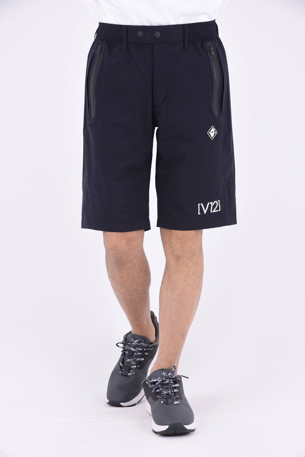 【期間限定ポイント10倍】MENS LINE UP RAIN PANTS / ロゴ ラインアップレインパンツ (ブラック)