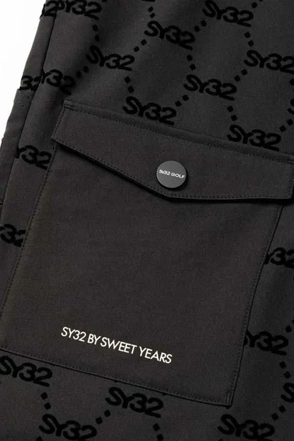 【25AW】 FLOCKY STRETCH LONG PANTS / フロッキーストレッチ ロングパンツ (ブラック)