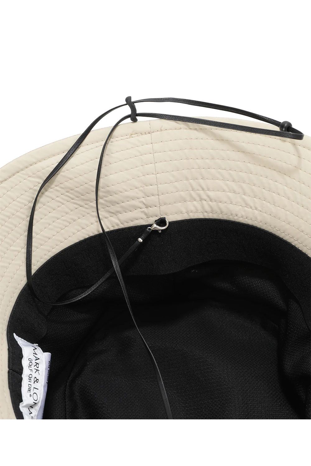 【26SS】 GAUGE CAMO BUCKET HAT / カモフラージュパターン メタルプレート バケットハット (ベージュ)