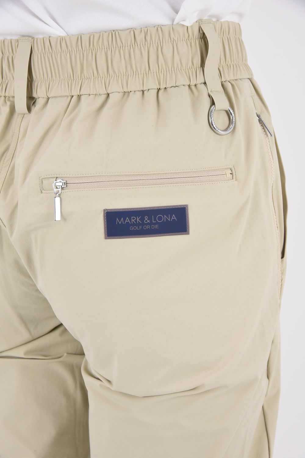 【26SS】 ROGUE AIRFLOW TECH PANTS / 高機能ナイロン パンチングスカルロゴ テクニカルロングパンツ (ベージュ)