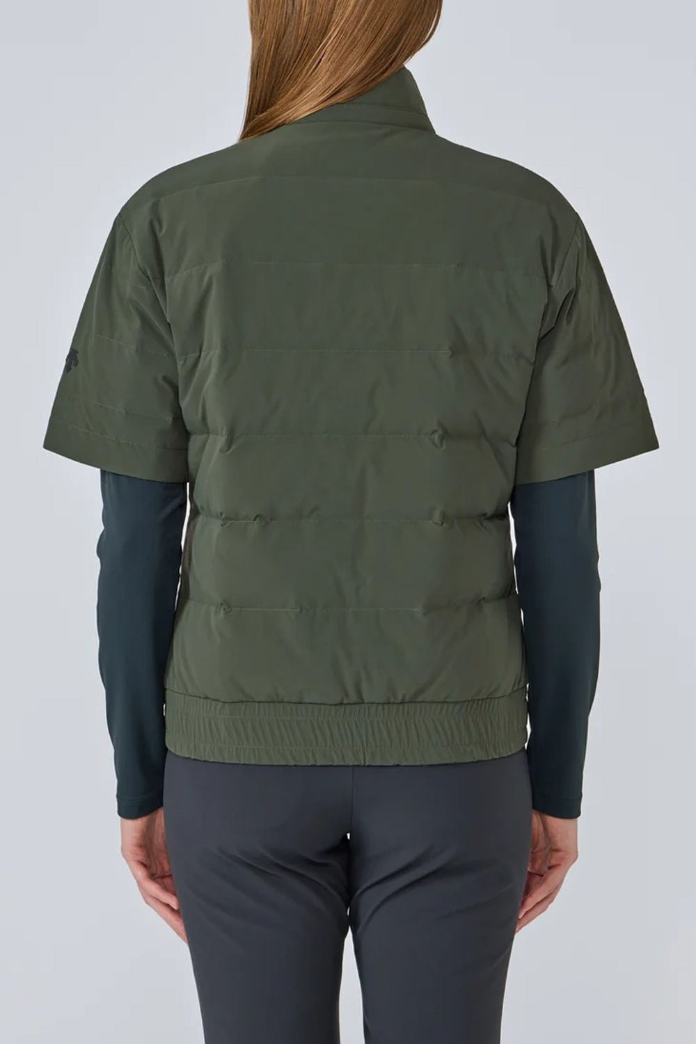 【25AW】 【レディース】 はっ水防風デタッチャブルダウンジャケット (グリーン)