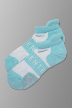 【レディース】 ロゴジャカードアンクル丈ソックス (サックス)