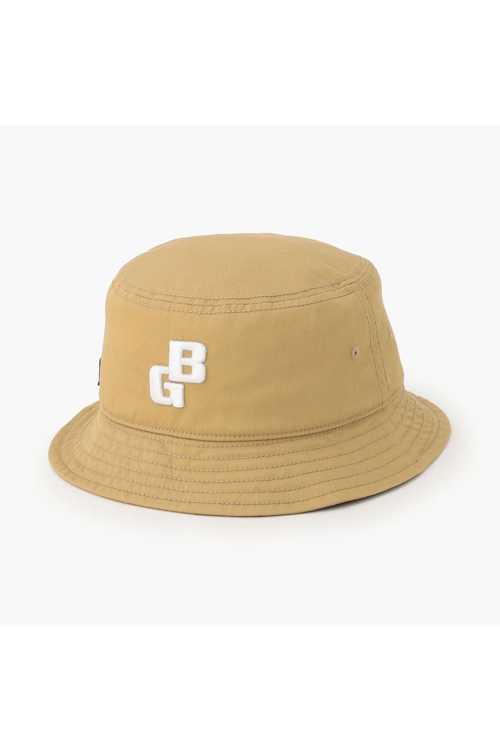 【26SS】 MEN’S BG LOGO HAT / BGロゴ バケットハット (ベージュ)