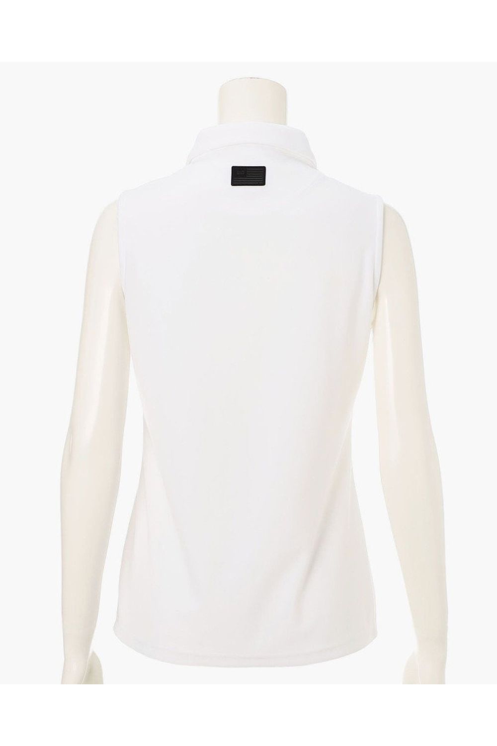【26SS】【レディース】 WOMEN’S DRY PILE NS SHIRT / ドライパイル生地 ノースリーブポロシャツ (ホワイト)