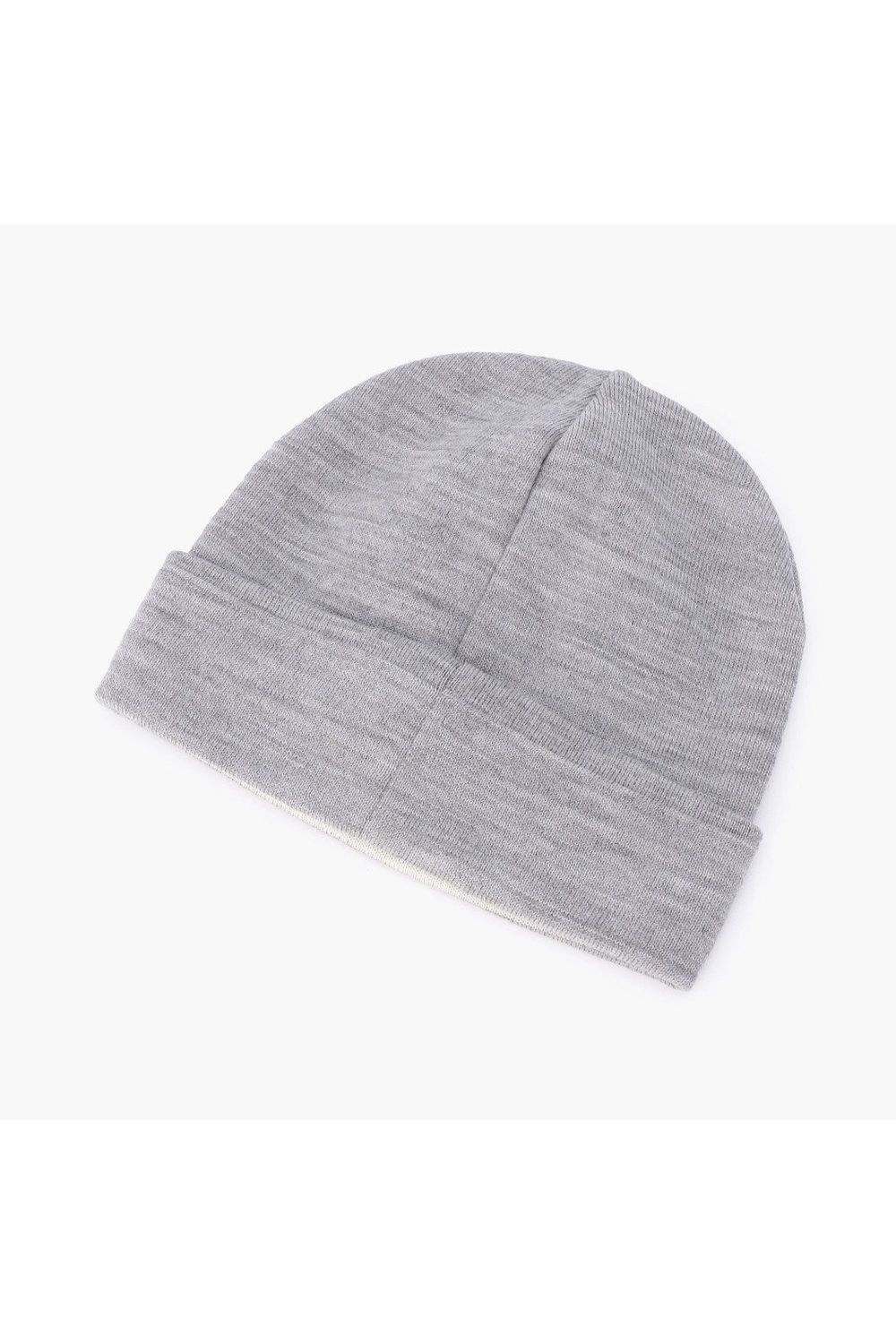 MEN’S WR WOOL LOGO BEANIE / ブランドロゴジャカード ニットビーニー (グレー)