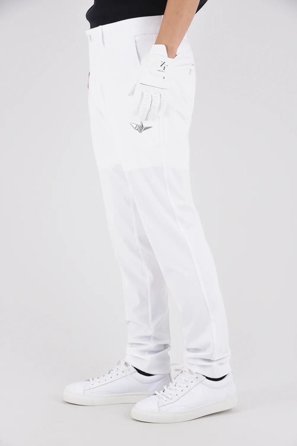 【26SS】 LONG PANTS / ジャージーロメリーナ ロングパンツ (ホワイト)
