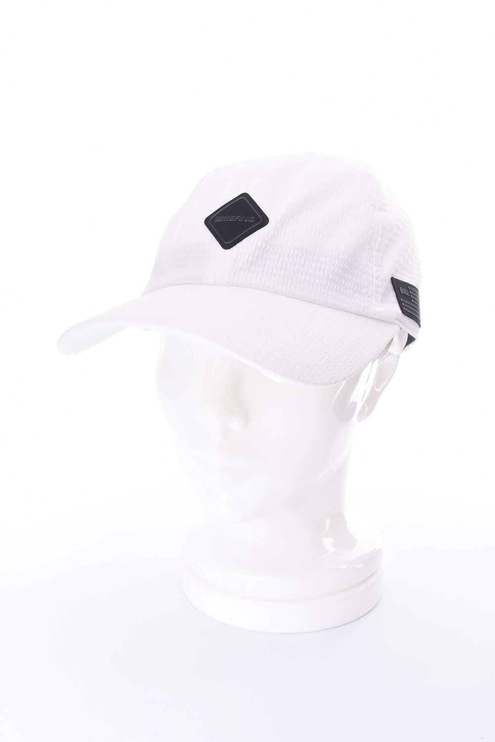 【26SS】【レディース】 WOMEN’S SEERSUCKER CORD STRAP CAP / シアサッカー コードストラップ付き キャップ (ホワイト)