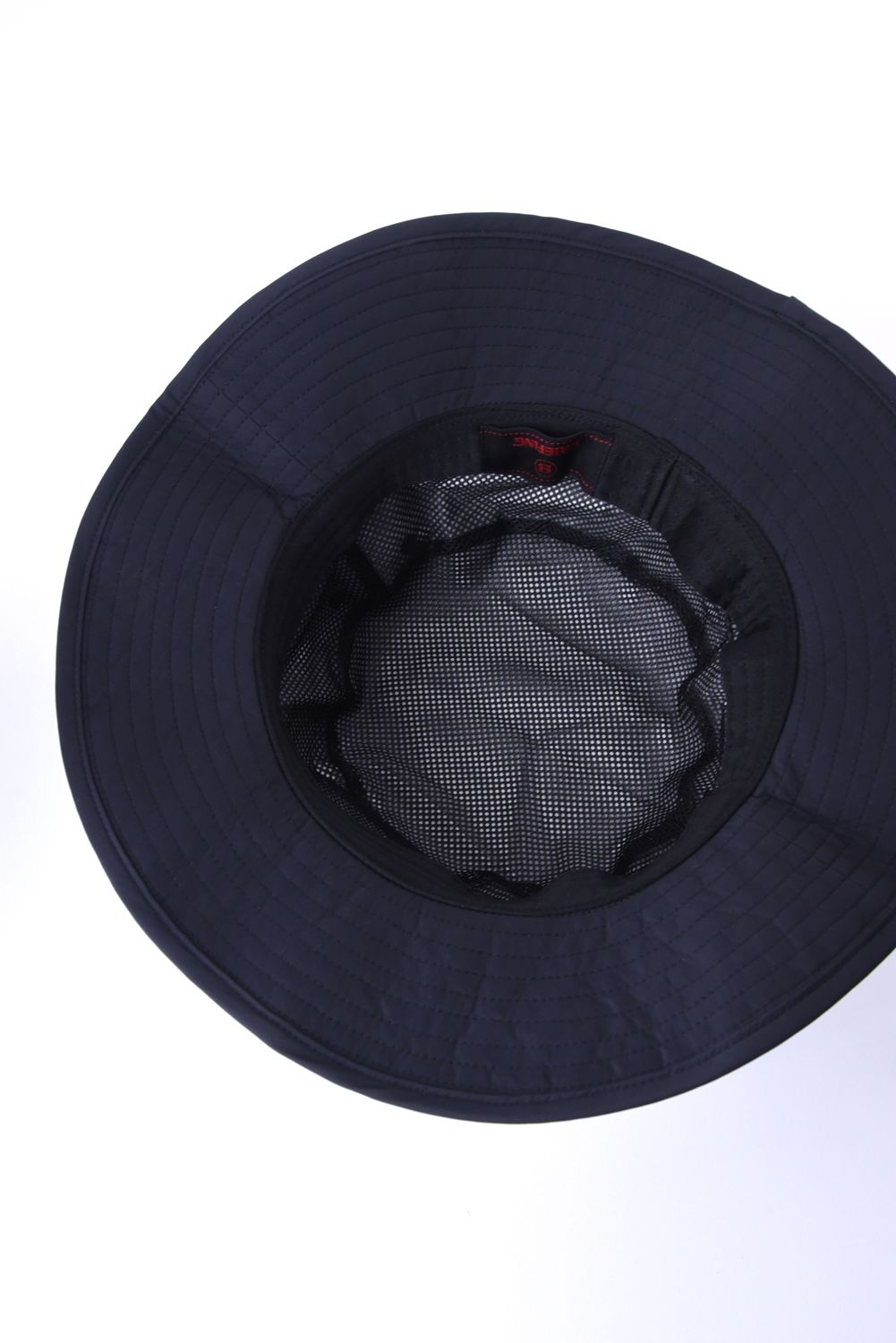 【26SS】 MEN’S WATERPROOF WIDE HAT / ストレッチリップストップ 撥水ワイドハット (ブラック)