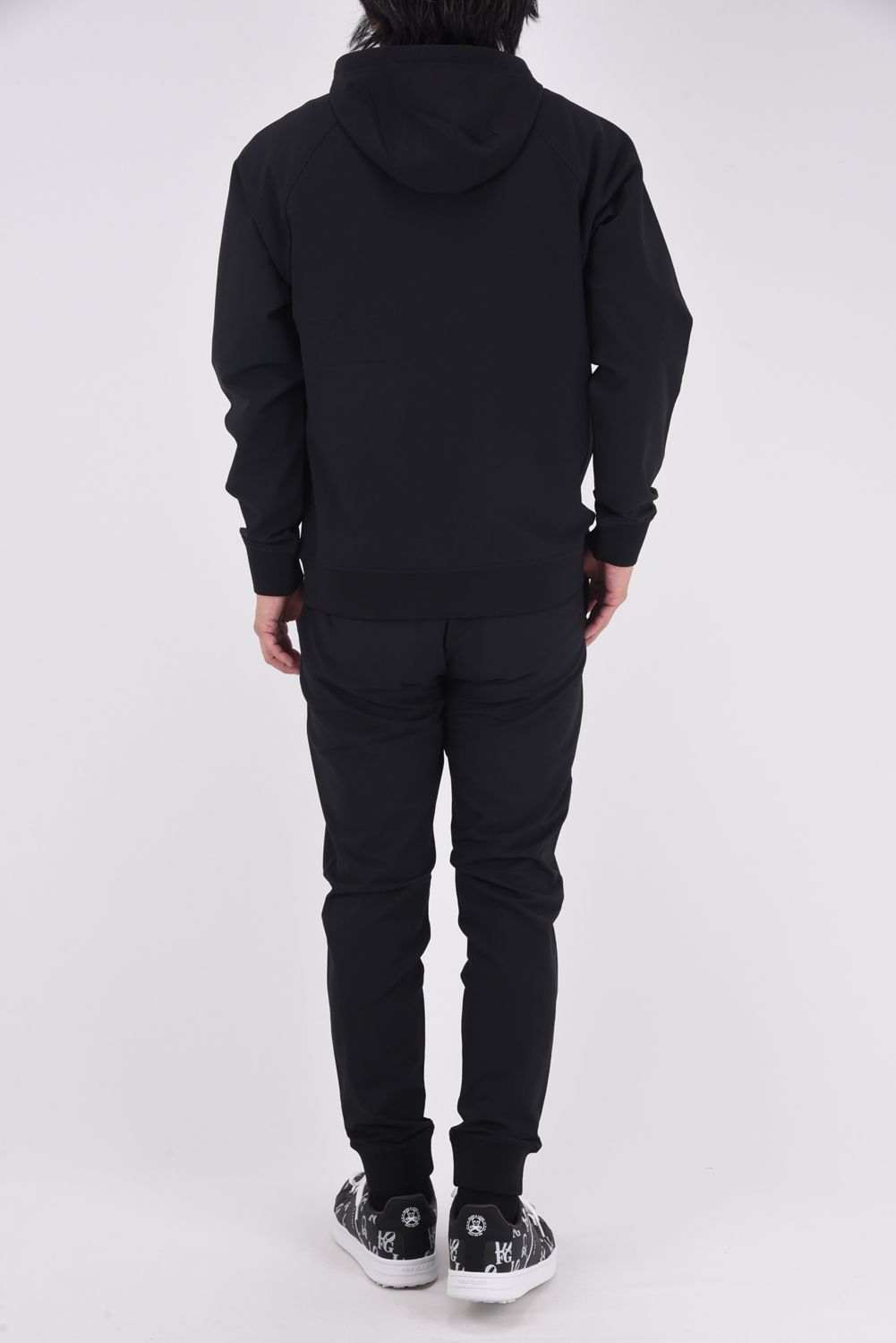 【25AW】 MEN'S STORMFLEECE BACK DOTS JOGGER PANTS / ストームフリース ジョガーパンツ (ブラック)