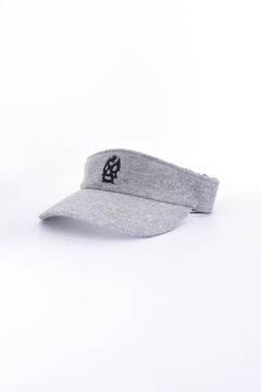 PILE VISOR / ルチャロゴ 刺繍 パイル サンバイザー グレー