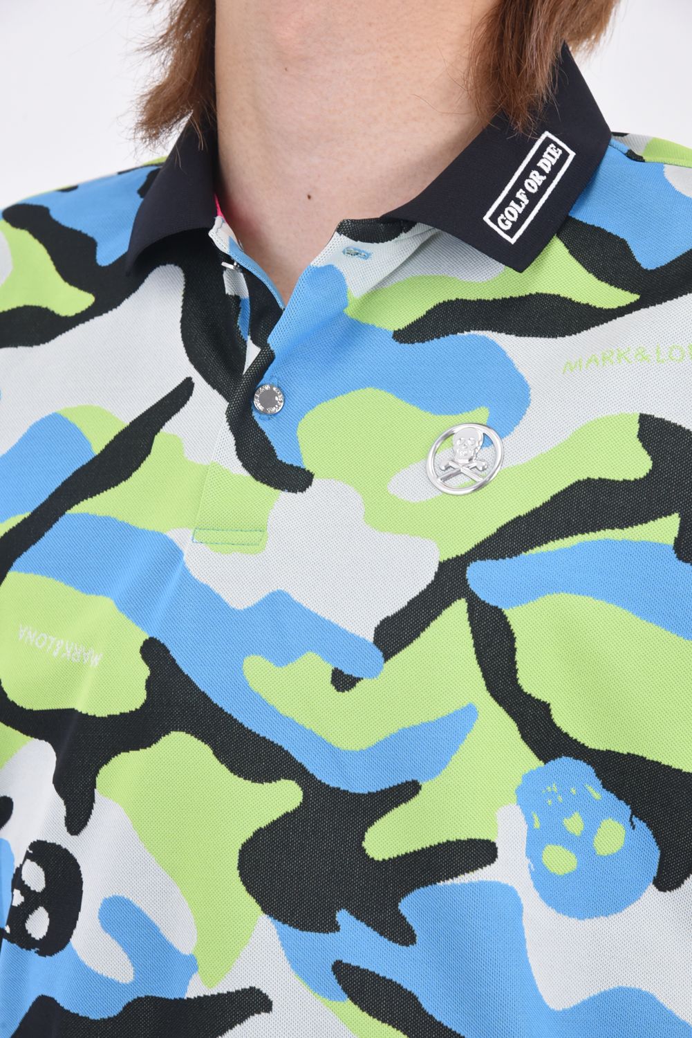 手数料安い Ll 52 長袖ポロシャツ Moco メンズ 3割引 モコ 黒 かっこいい おしゃれ 上質素材 カジュアル ゴルフ 19 迷彩柄 その他 Labelians Fr