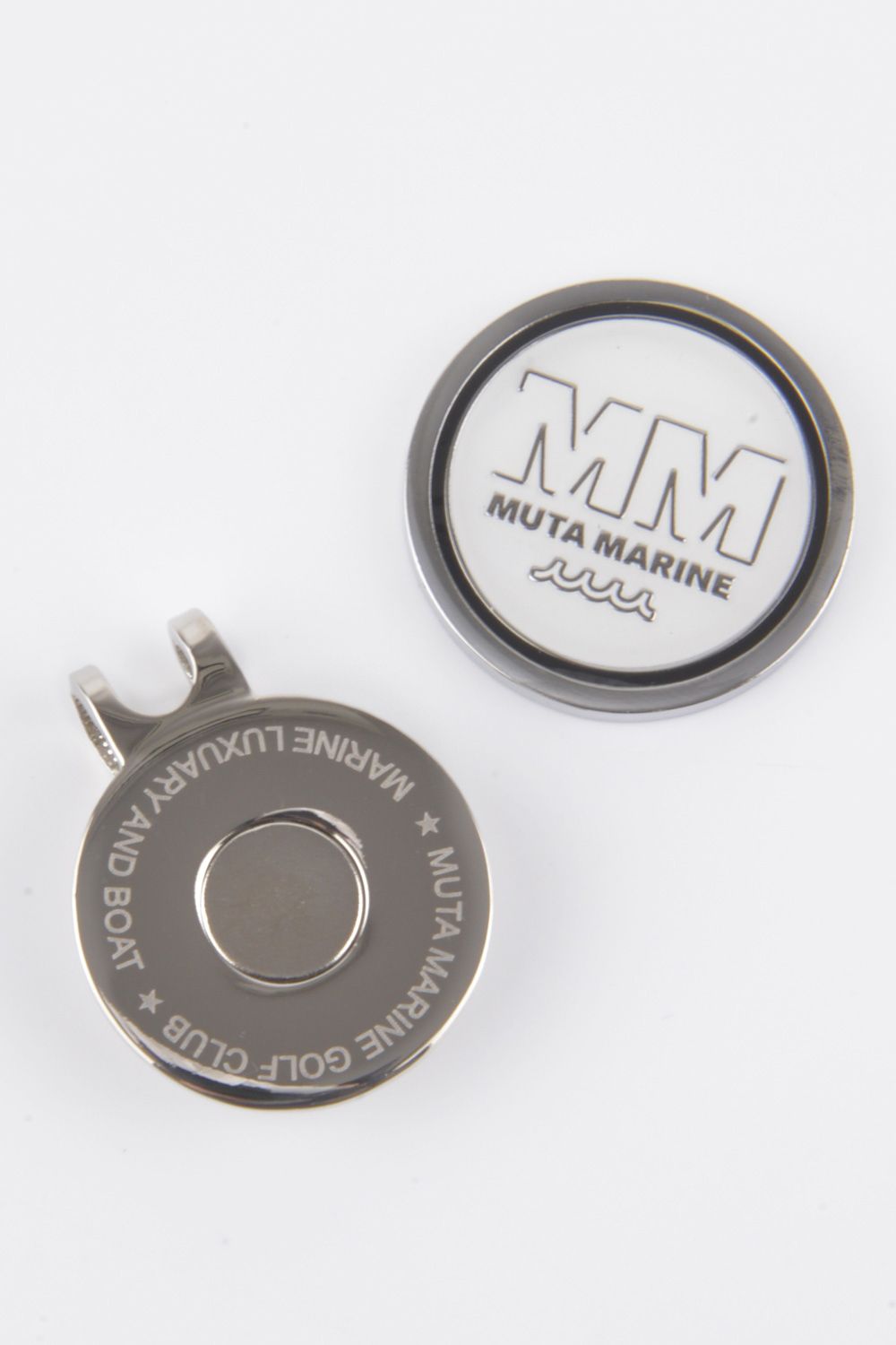 【26SS】【プレゼント好適品】 MM LOGO CLIP MARKER / MMロゴ クリップマーカー (ホワイト)