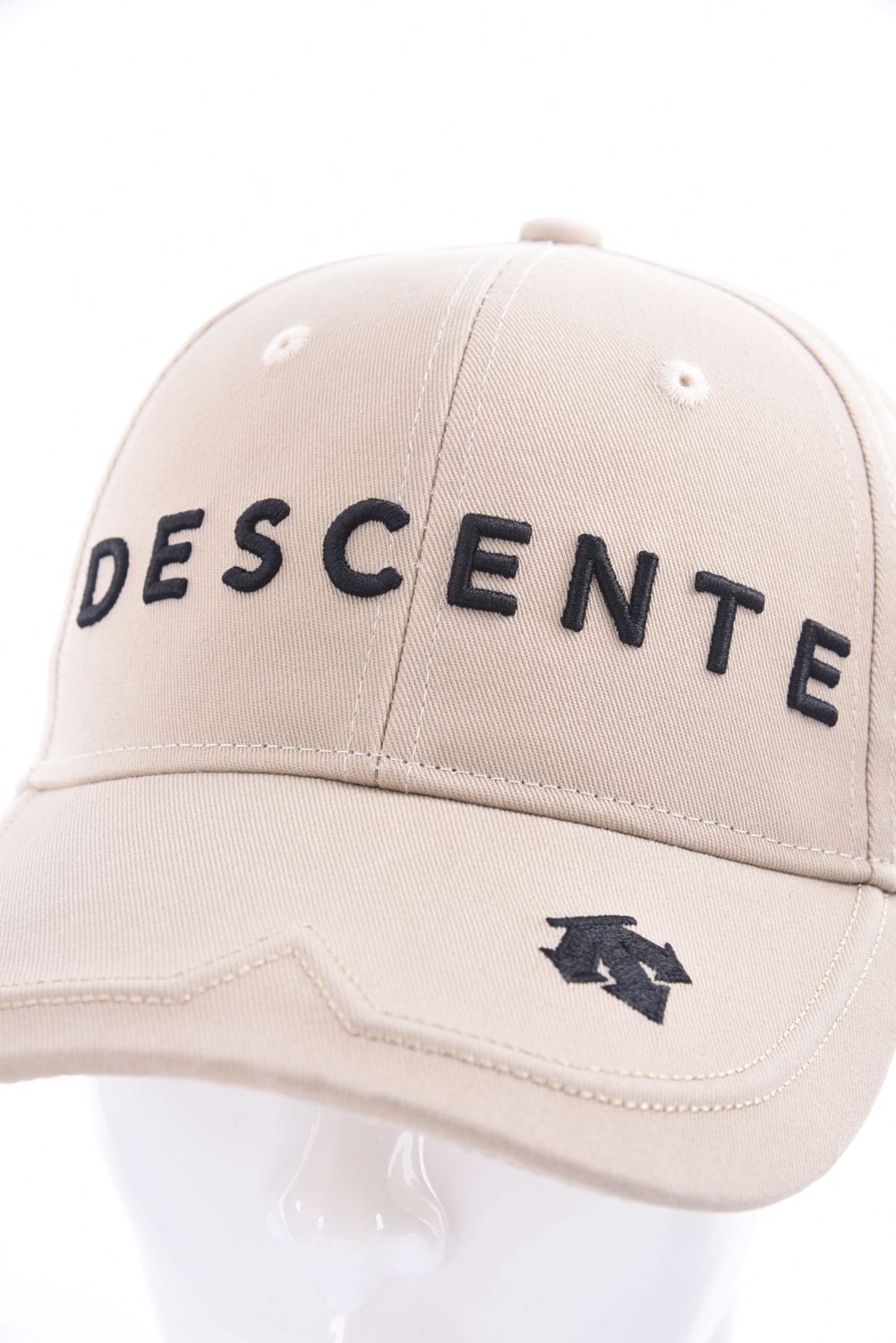 CAP / コットンツイル ロゴキャップ ベージュ