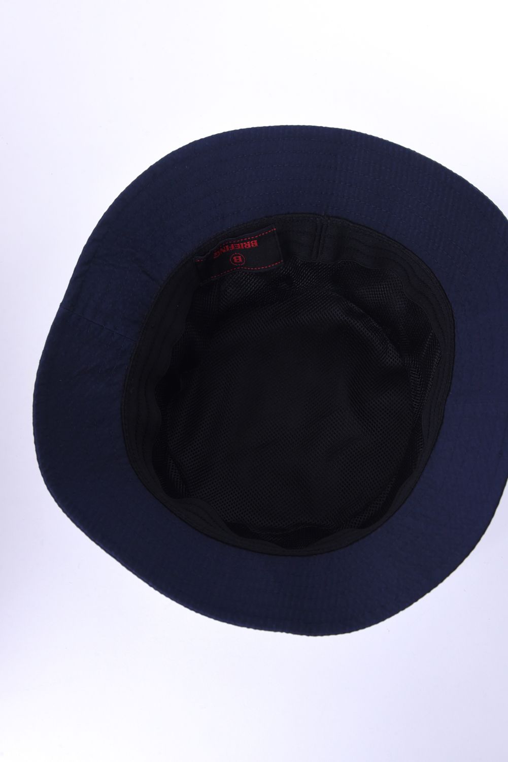 MS SEERSUKER HAT / シアサッカー バケットハット ネイビー
