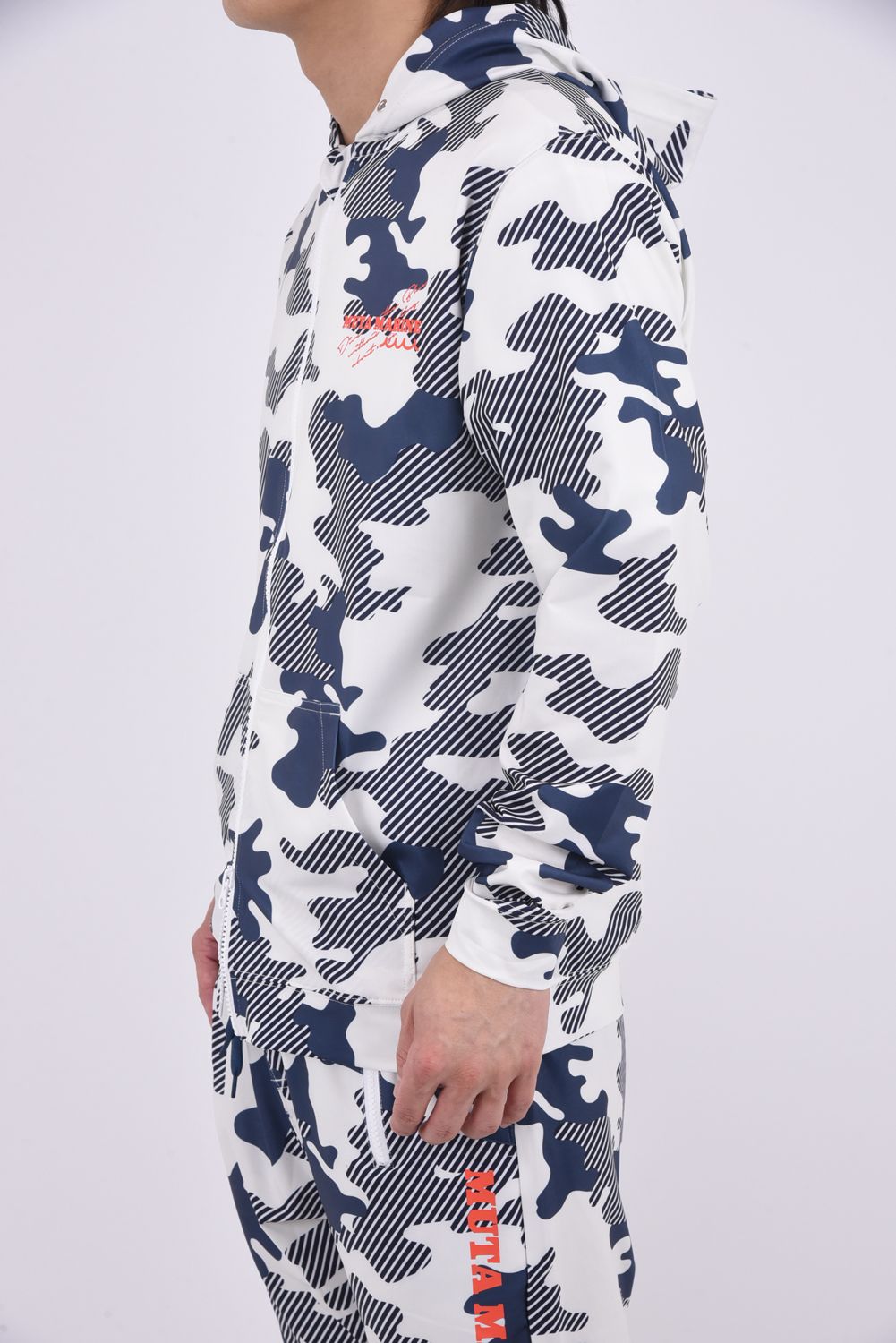 【26SS】 RUSH PARKA (DIAGONAL CAMO) / ダイアゴナルカモフラージュ ラッシュガードパーカー (ホワイト)