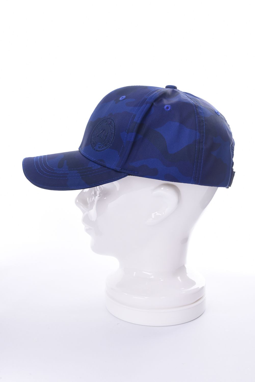 Camo Cap ZHG-CAP /  ブランドロゴ カモフラ柄 キャップ ネイビー