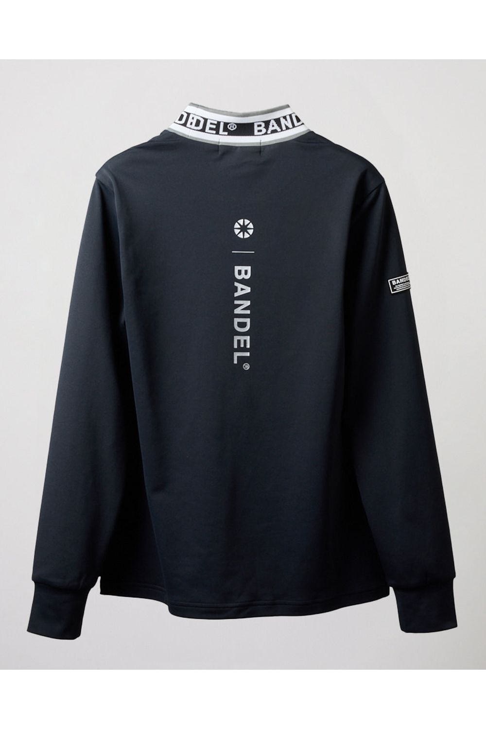 BANDEL レディース 長袖モックネックシャツ ブラック BANDEL GOLF - 【レディース】 JACQUARD RIB L/S MOC SHIRTS