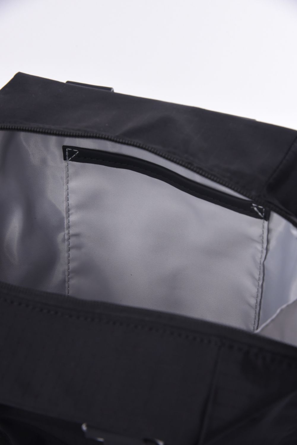 RIPSTOP VERTICAL CART BAG / リップストップ バーチャル カートバッグ (ブラック/ホワイト)