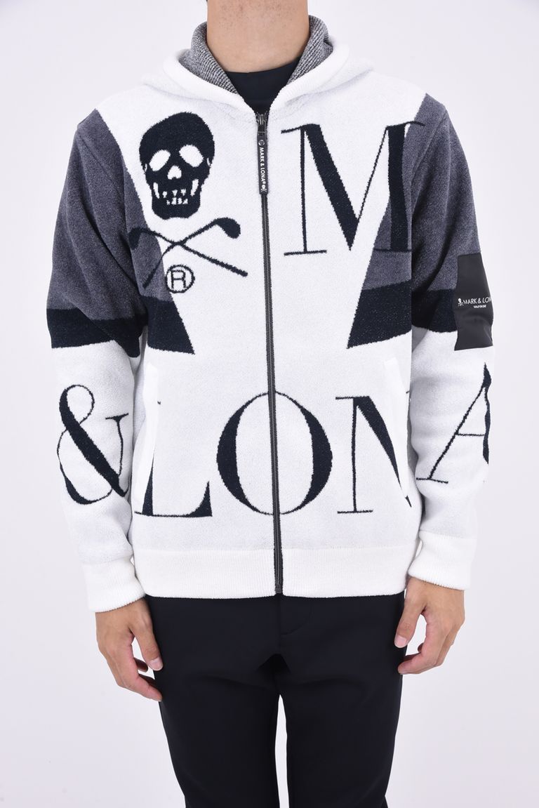 MARK&LONA × BATMAN Vネック カシミヤニット WS 着用感あり レディース 