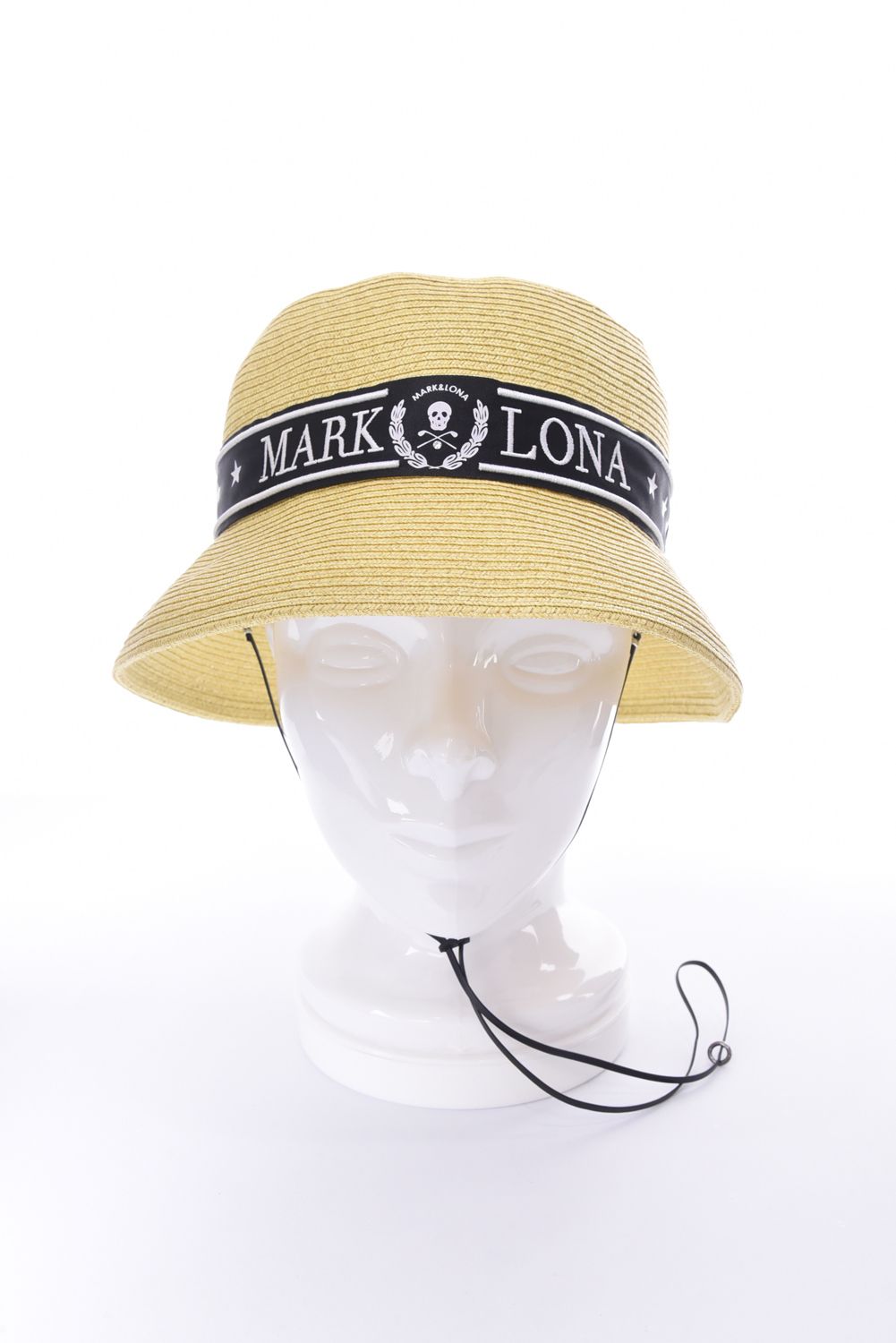 【26SS】 MIRAGE RAFFIA HAT / ラフィア調ペーパー素材 リゾートライク バケットハット (ナチュラル)