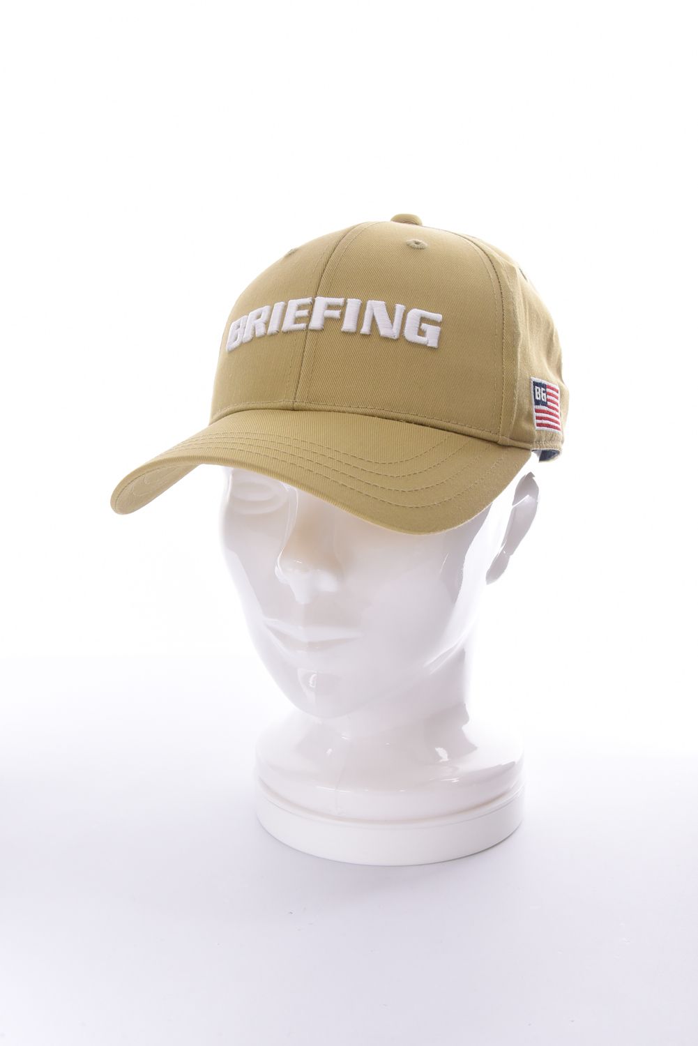 【26SS】 MEN’S BASIC CAP / ベーシック ブランドロゴ キャップ (ベージュ)