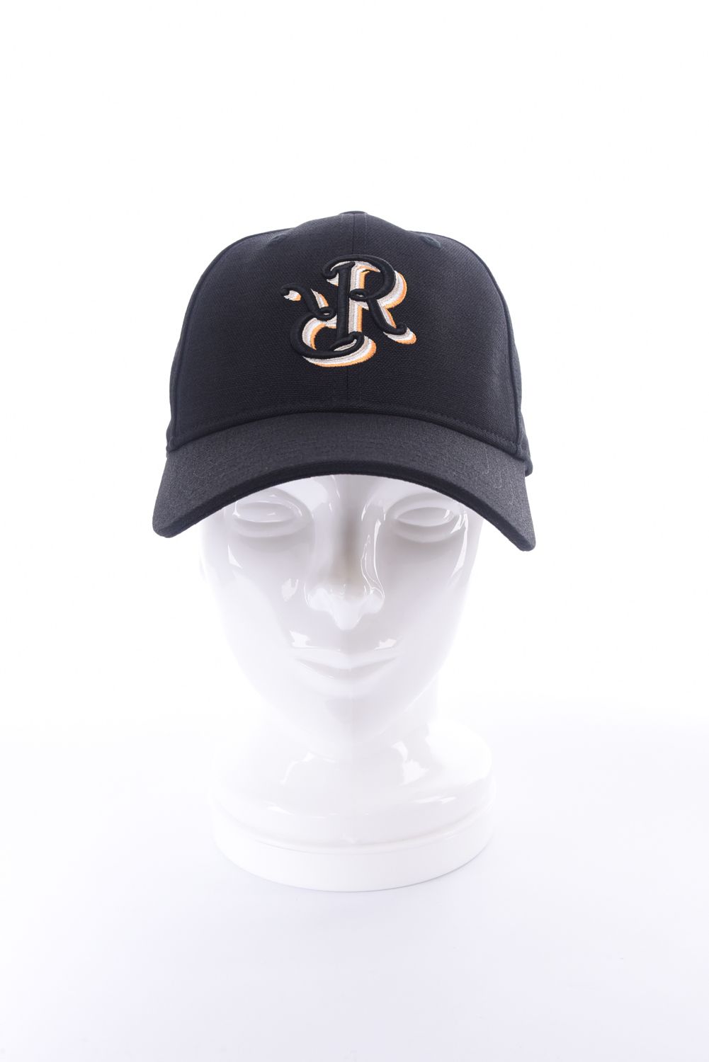 【26SS】 FIVE CONSECUTIVE CAP / リネンライク RRロゴ刺繍 キャップ (ブラック)