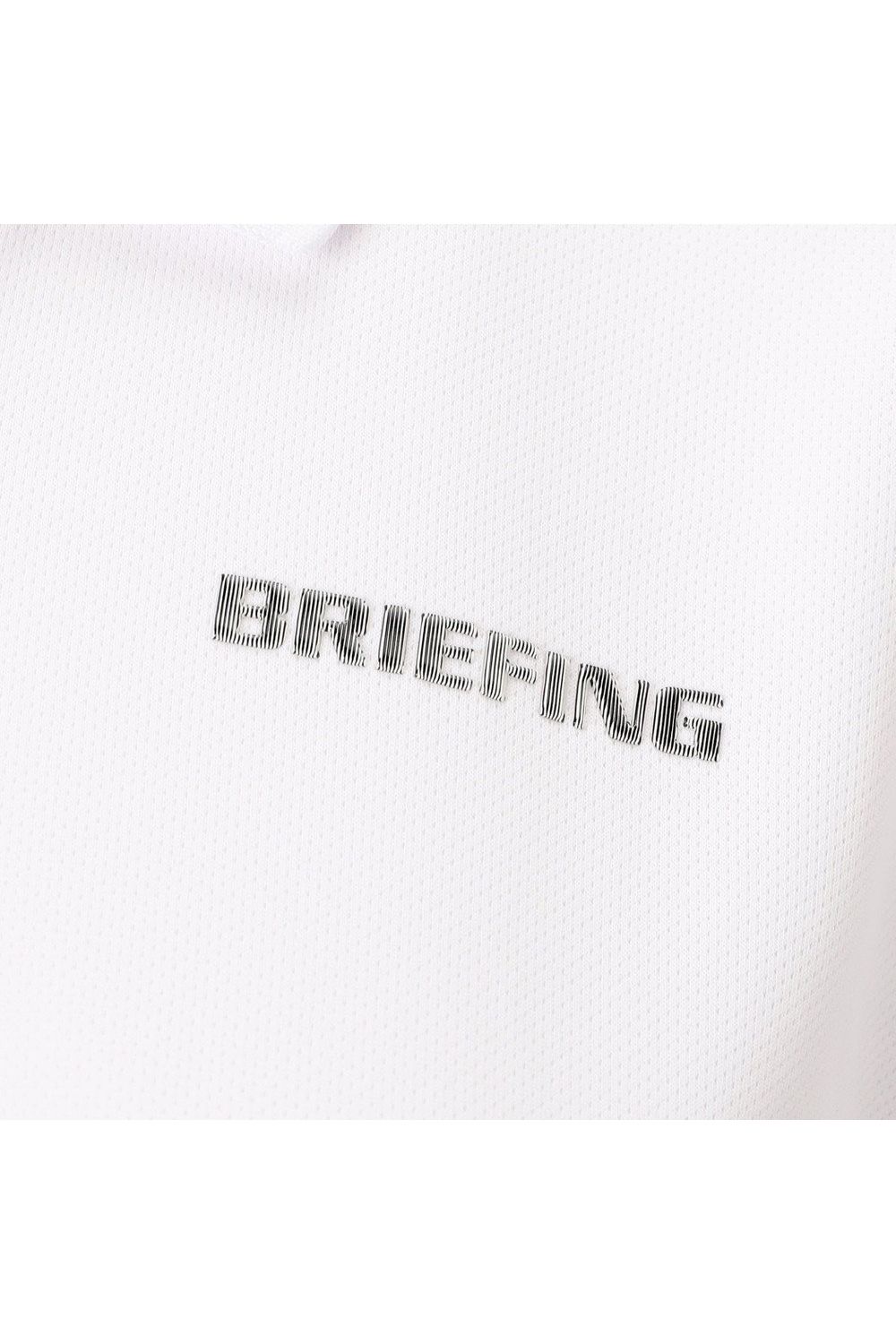 【25SS】【レディース】 BACK FLARE POLO / 背面ジップ フレア ポロシャツ (ホワイト)