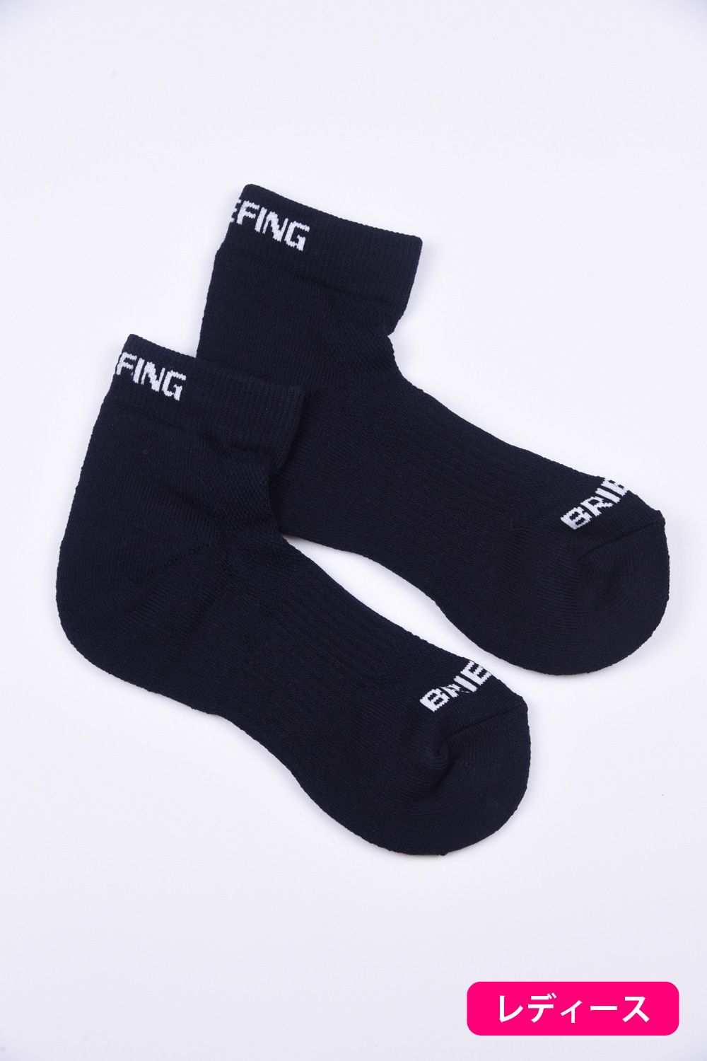 WOMENS CORDURA MIDDLE SOCKS / ブランドロゴ コーデュラ ミドルソックス ネイビー レディース