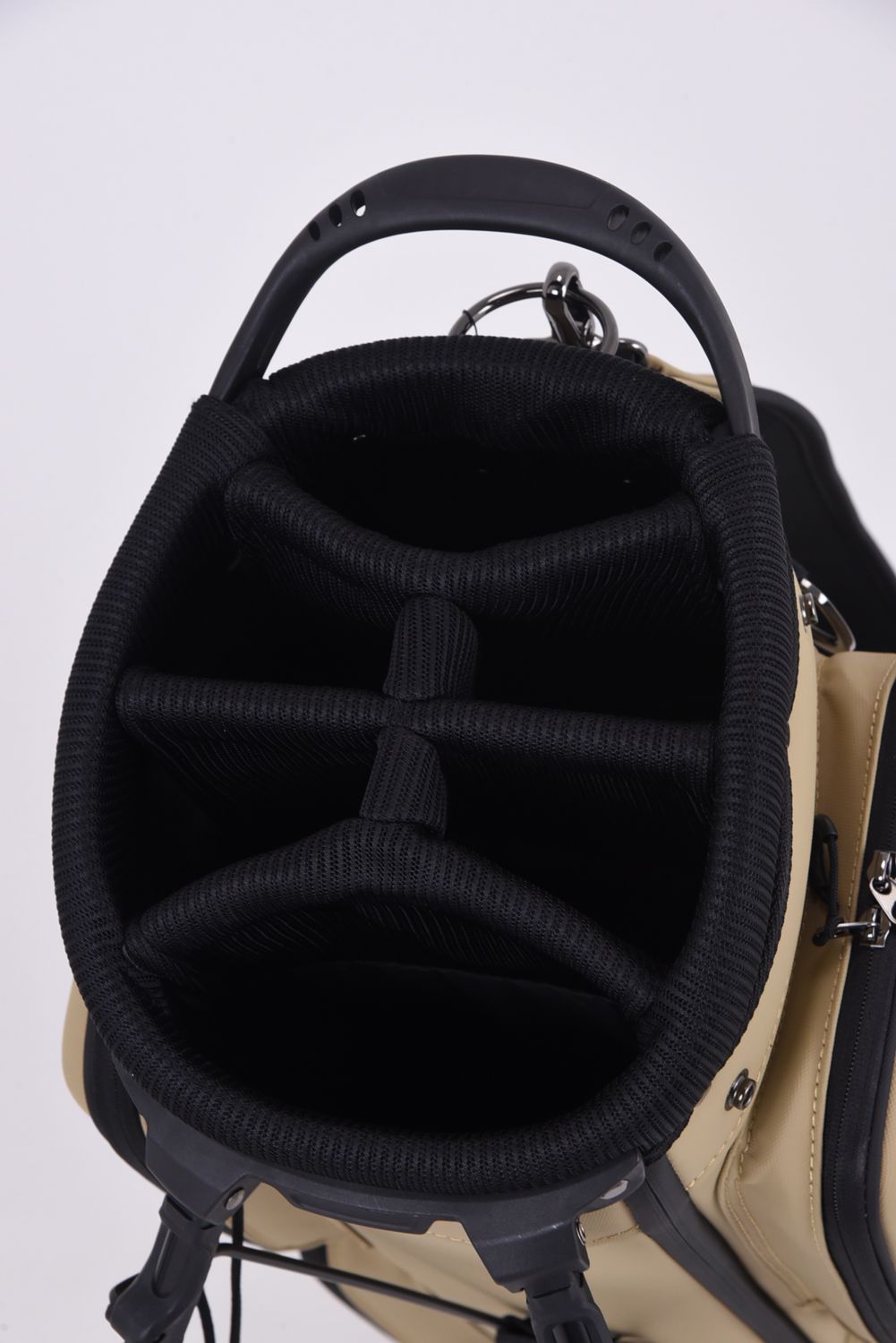 【26SS】【銀行振込・代金引換不可】【返品・交換不可】 DVG DEEP SIDE POCKET CADDIE BAG / ディープサイドポケット スタンドタイプ キャディバッグ (マッシュルーム)