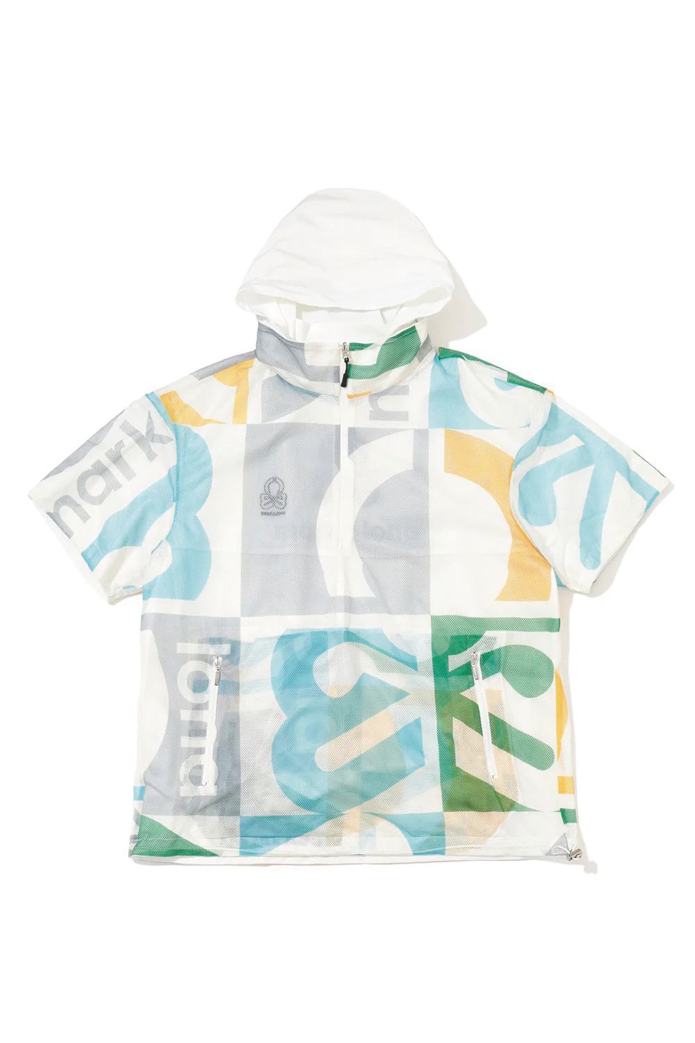 【26SS】 QUADRA AIR MESH 2-WAY PULLOVER / リバーシブル ショートスリーブプルオーバー (ホワイト) (3月4日入荷予定)