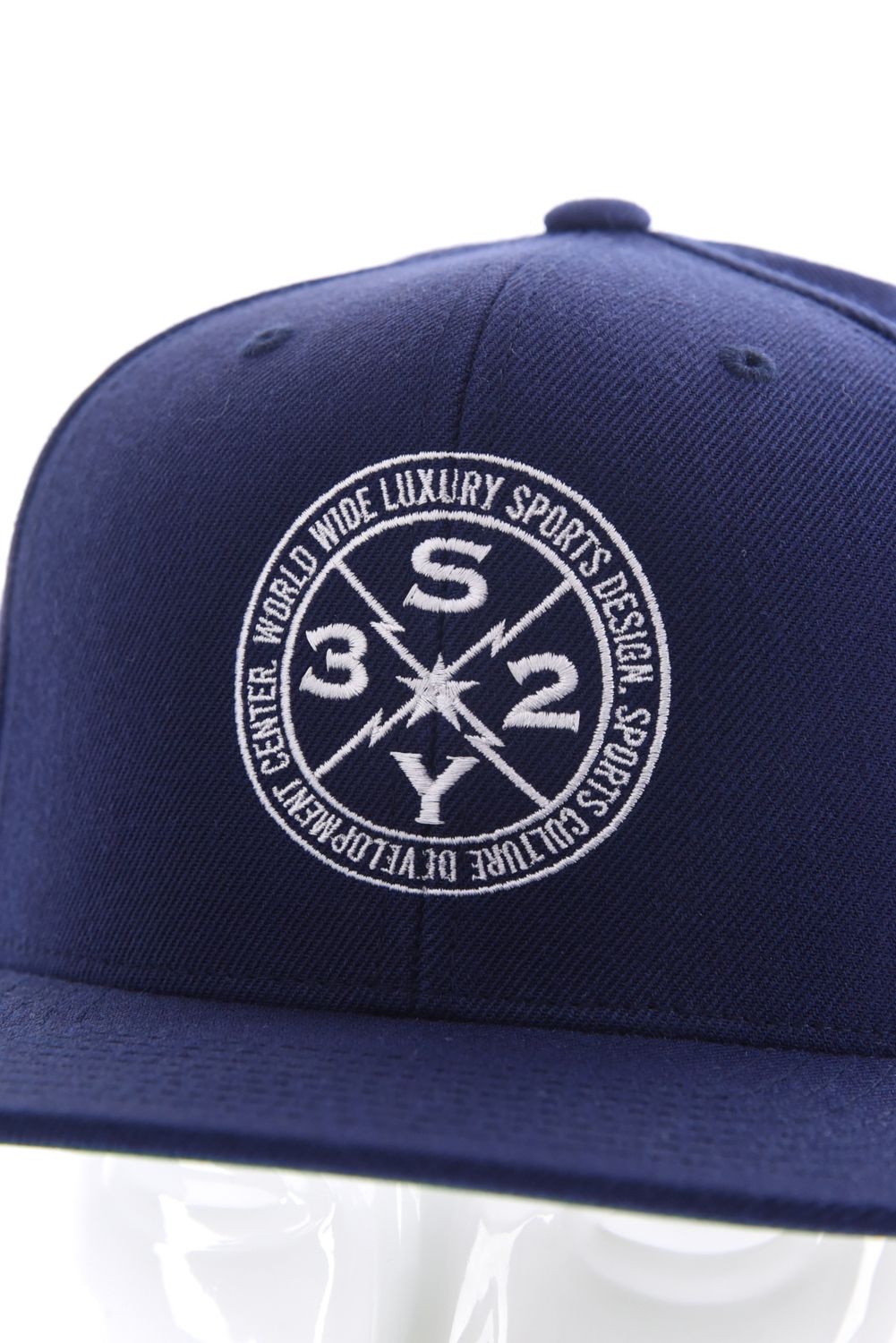 【26SS】 CIRCLE LOGO SNAPBACK CAP / サークルロゴ スナップバック キャップ (ネイビー)