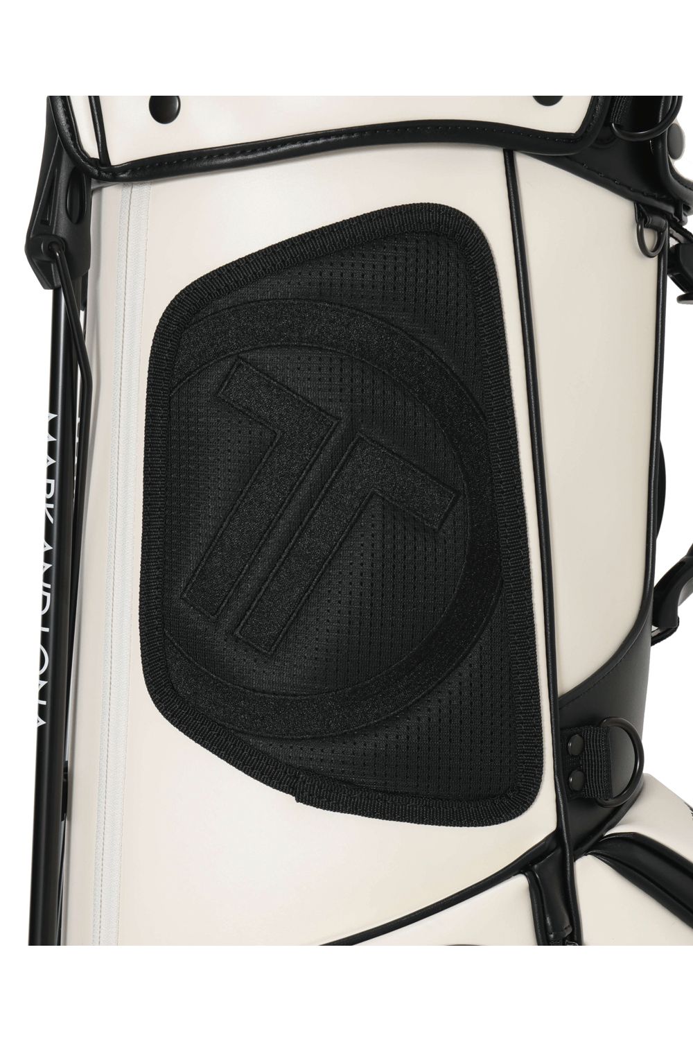 【26SS】【T-LINE】【銀行振込・代金引換不可】【返品・交換不可】 VELOCITY ROLL HYBRID STAND BAG / モノトーン シンセティックレザー スタンドタイプ キャスター付きキャディバッグ (ホワイト)