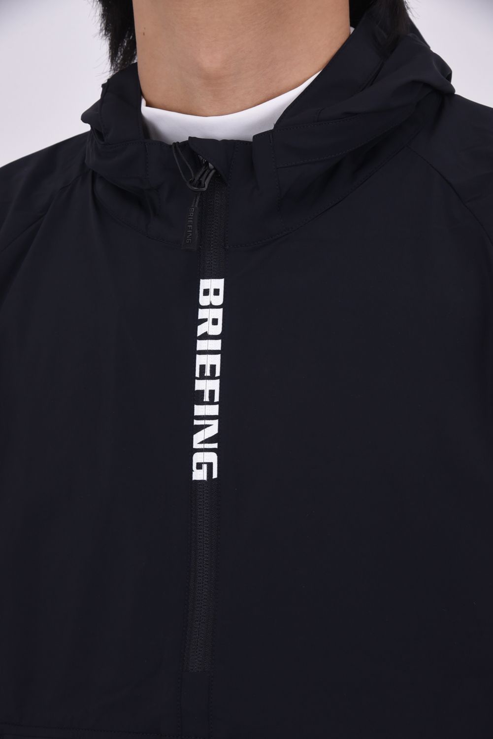 【25AW】 POCKETABLE WIND ANORAK / ポケッタブル アノラックライトパーカー (ブラック)