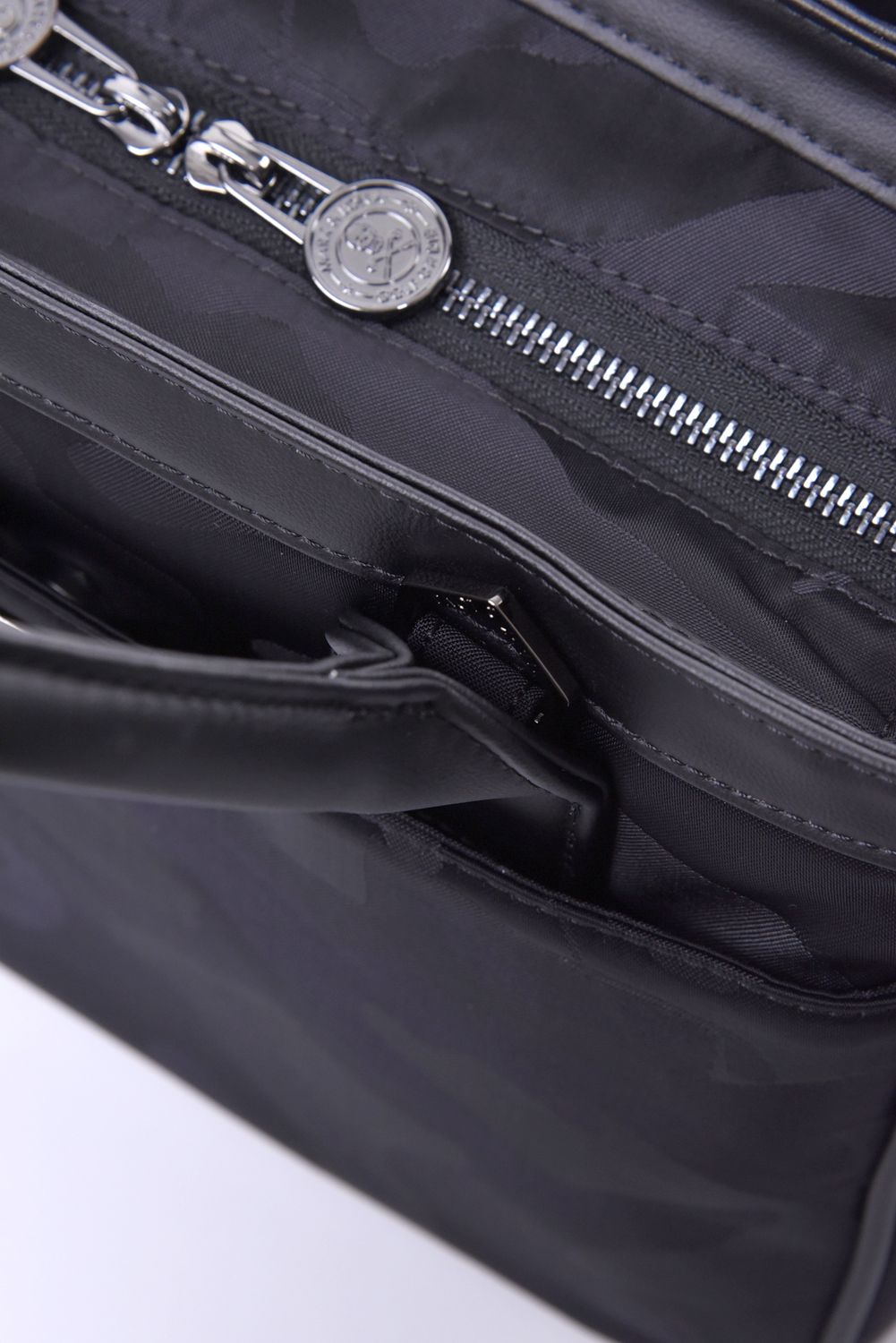 【26AW】 PREMIUM GAUGE CART BAG / コーデュラナイロン シンセティックレザー スカルカモジャカード 2WAYカートバッグ (ブラック)