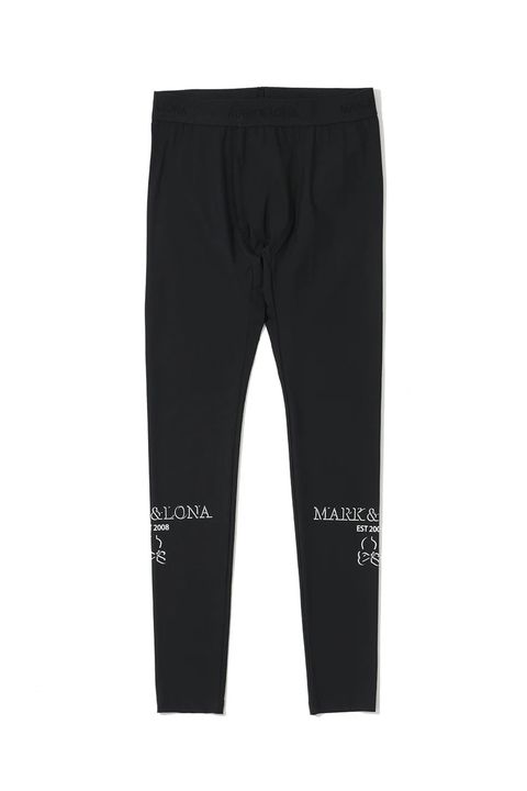 【2026SS 木村拓哉さん着用 VOL.4】 HEC CAMO FIT LEGGINGS PANTS / ブランドロゴプリント タイトフィット レギンスパンツ (ブラック)