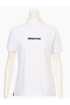【26SS】【レディース】 WS TOUR HIGHNECK / ブランドロゴ モックネックTシャツ (ホワイト)