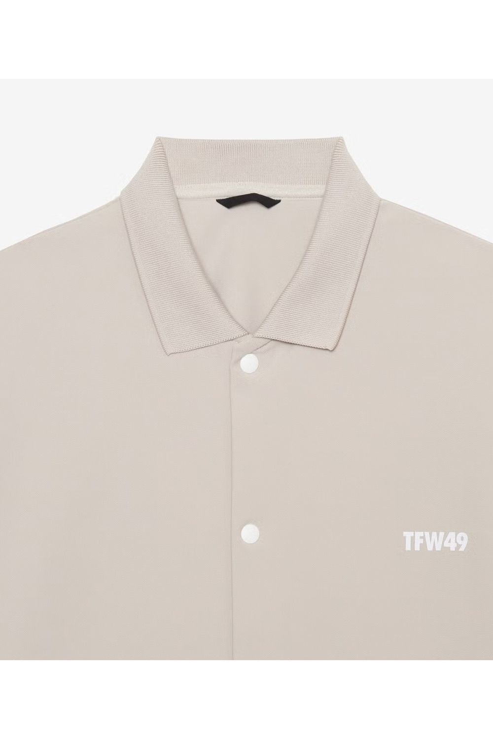 【26SS】 LUXURY SPORTY SHIRT / ドライタッチ サイドパネル スポーティシャツ (ライトベージュ)