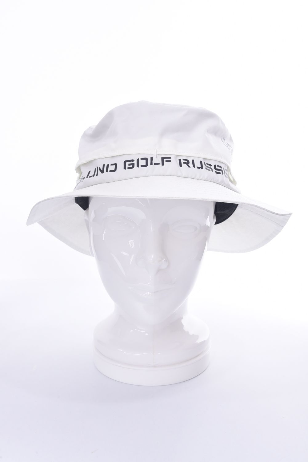 PACKABLE HAT / ブランドロゴ パッカブル仕様 ハット ホワイト