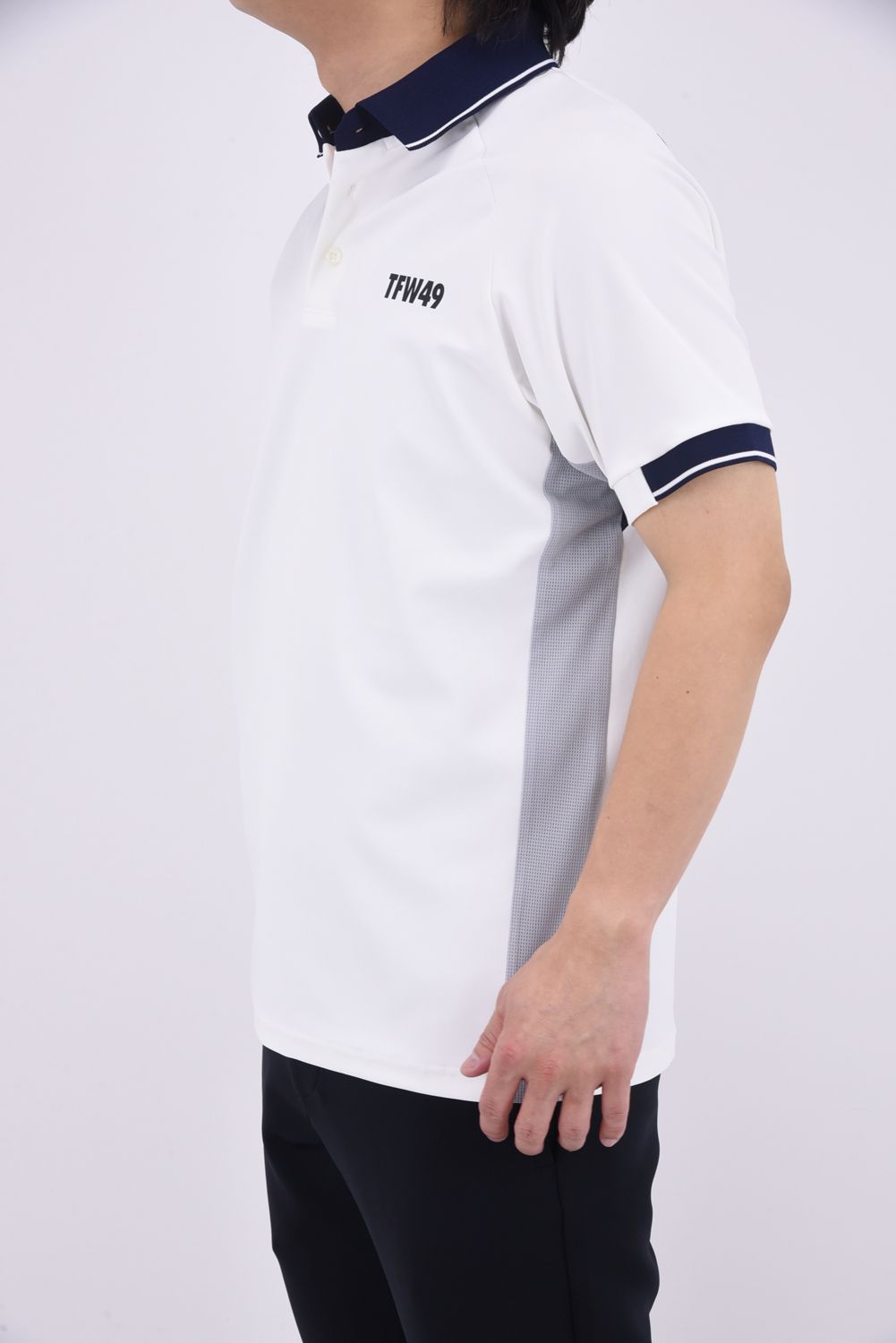 TFW49 - 【期間限定ポイント10倍】【25SS】 LINE SLEEVE POLO